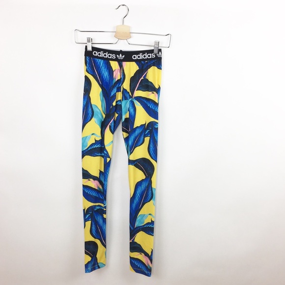 adidas originals farm big leaf leggings